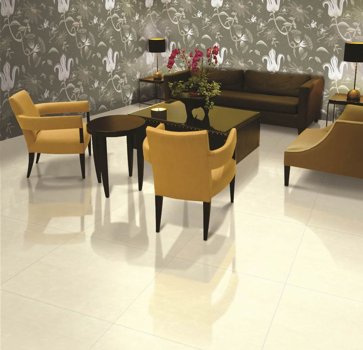 GARUDA TILE Garuda Belle White 60X60 KW1 - 2